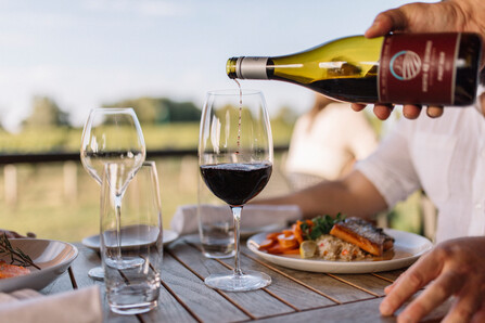 north 42 wine selection rack