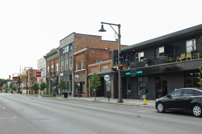downtown harrow view during the day