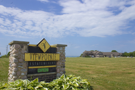 viewpointe sign and building from entrance