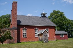 Red brick school house